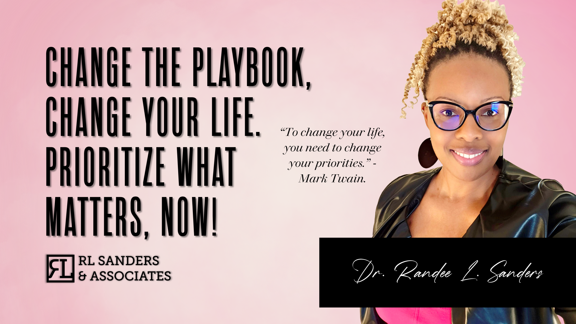 Title image for Blog featuring Dr. Randee L. Sanders